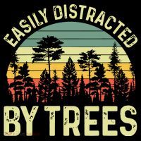Easily Distracted By Trees Funny Tree Planting Trees Pajama Set thumb 2