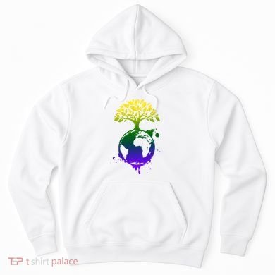 Earth Day Colorful Nature Hoodie