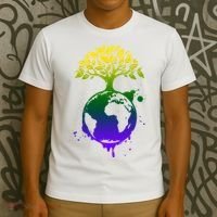 Earth Day Colorful Nature T-Shirt thumb 3