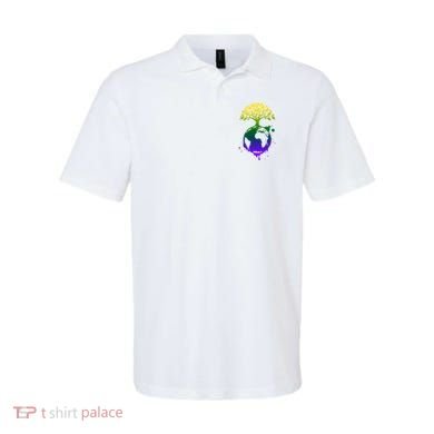 Earth Day Colorful Nature Polo