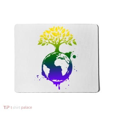 Earth Day Colorful Nature Mousepad