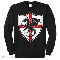 England Dragon Crest Shield Red Cross Emblem Sweatshirt thumb 0