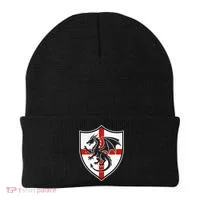 England Dragon Crest Shield Red Cross Emblem Beanie thumb 0