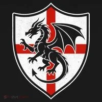 England Dragon Crest Shield Red Cross Emblem Tank Top thumb 6