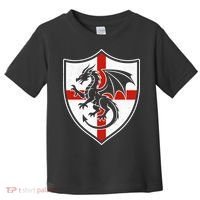 England Dragon Crest Shield Red Cross Emblem Toddler T-Shirt thumb 0