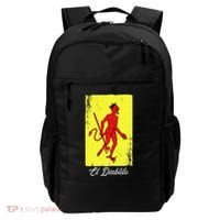 El Diablito Card Mexican Lottery Card Backpack thumb 0