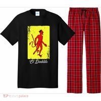 El Diablito Card Mexican Lottery Card Pajama Set thumb 0