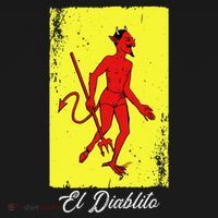 El Diablito Card Mexican Lottery Card Women's Hoodie thumb 2