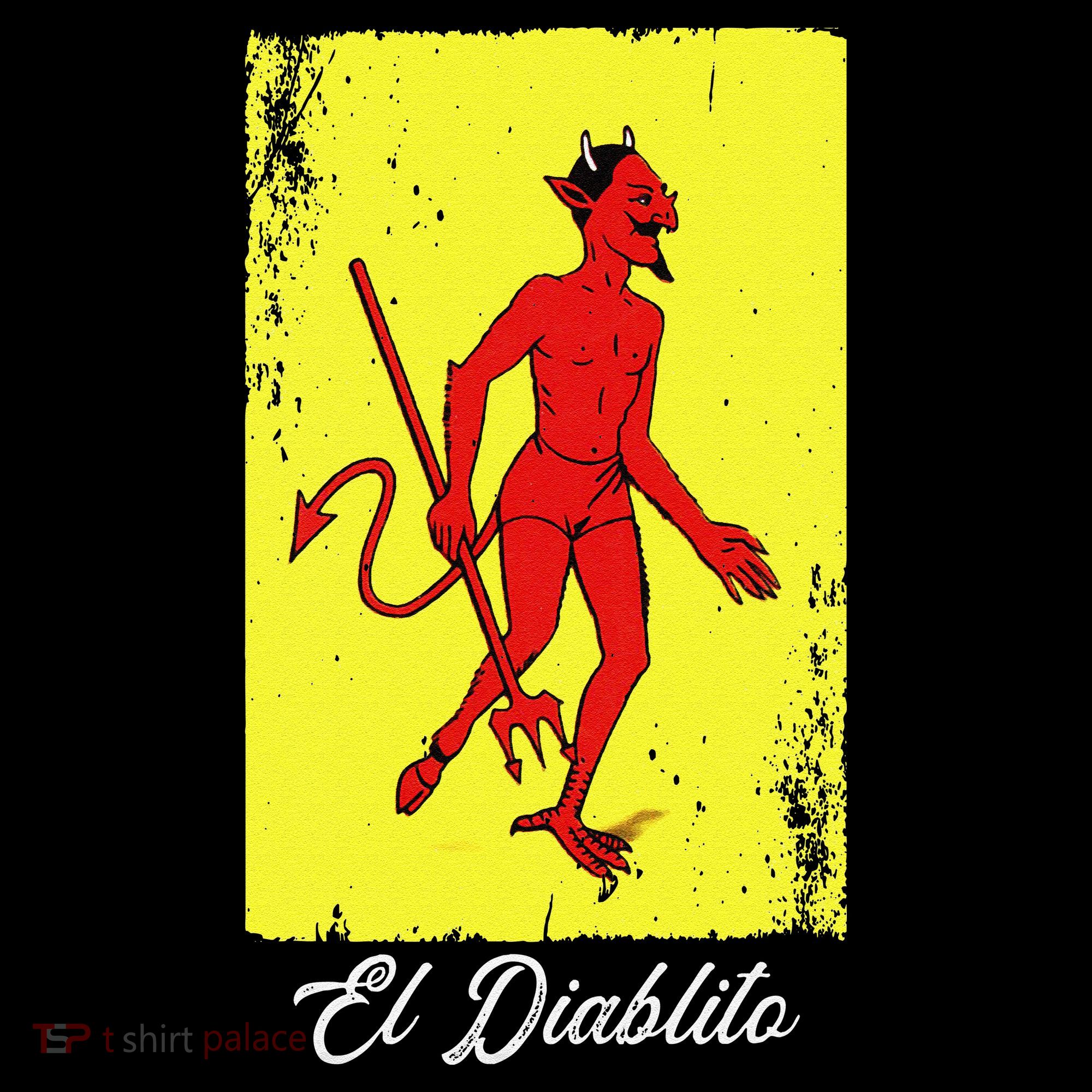 El Diablito Card Mexican Lottery Card Women's Hoodie