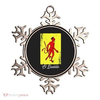 El Diablito Card Mexican Lottery Card Ornament