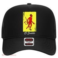 El Diablito Card Mexican Lottery Card Hat thumb 0