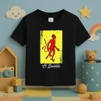 El Diablito Card Mexican Lottery Card Toddler T-Shirt thumb 3