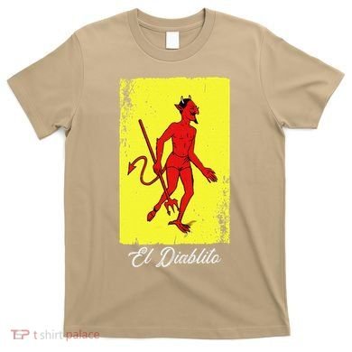 El Diablito Card Mexican Lottery Card T-Shirt