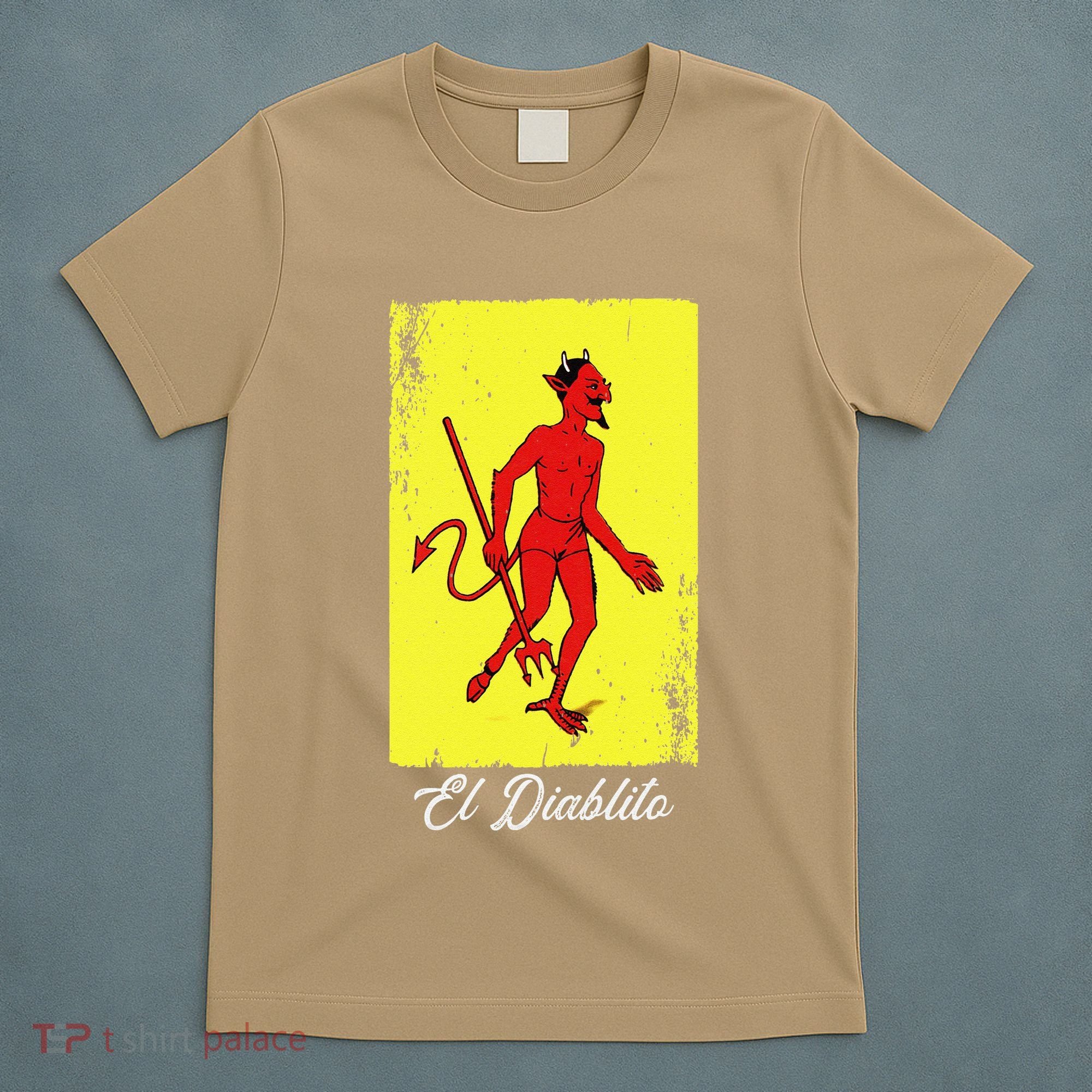 El Diablito Card Mexican Lottery Card T-Shirt