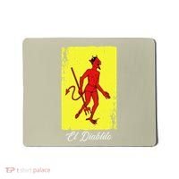 El Diablito Card Mexican Lottery Card Mousepad thumb 0