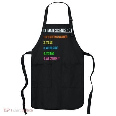 Earth Day Climate Change Scientists March Apron