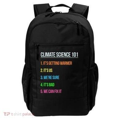 Earth Day Climate Change Scientists March Backpack