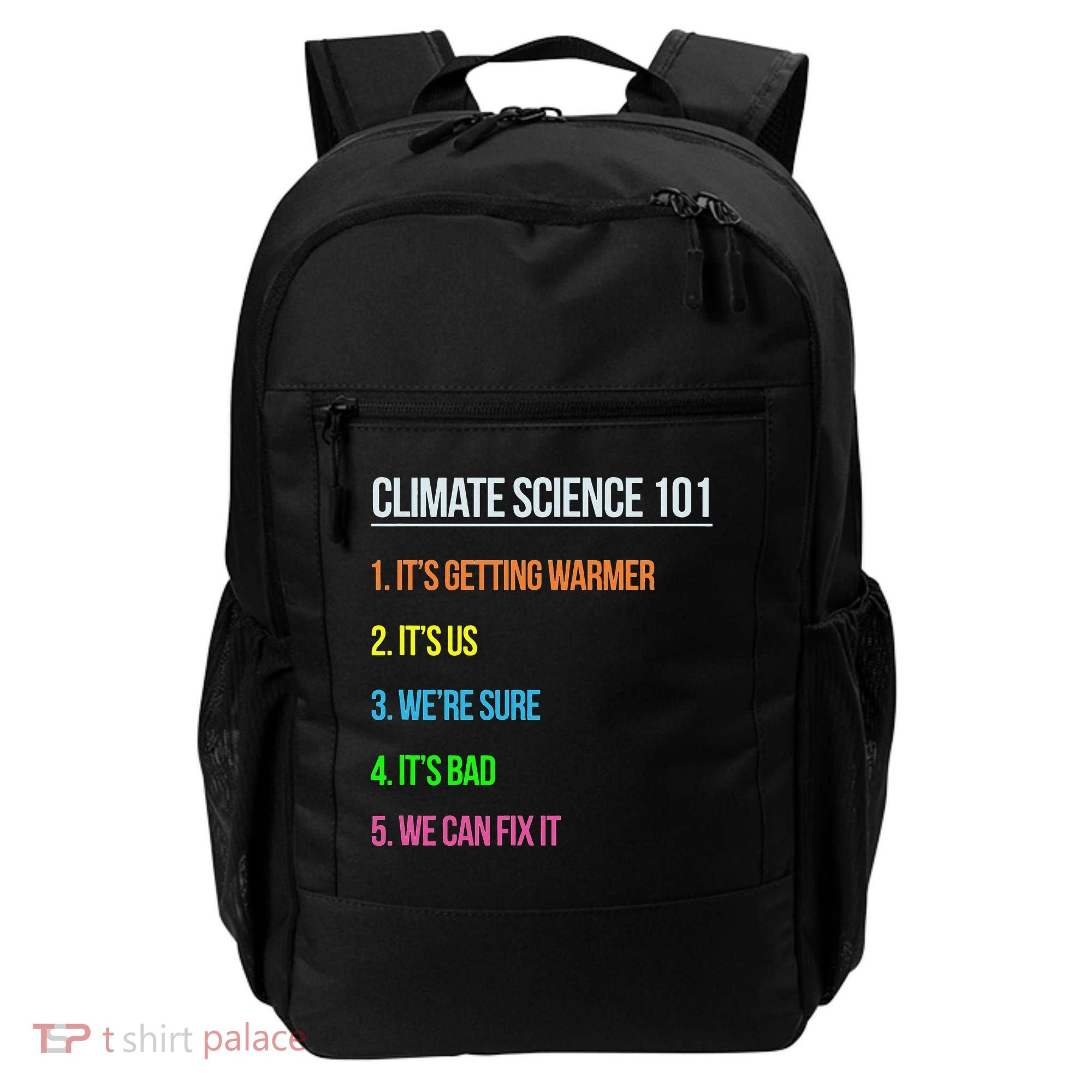 Earth Day Climate Change Scientists March Backpack