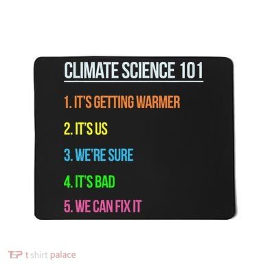 Earth Day Climate Change Scientists March Mousepad