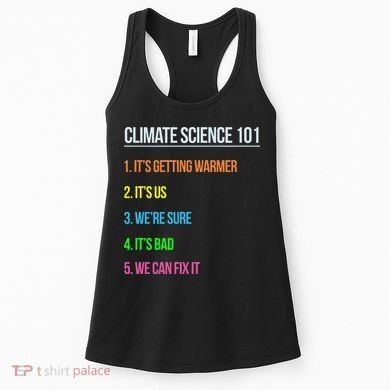 Earth Day Climate Change Scientists March Women's Tank Top