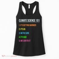 Earth Day Climate Change Scientists March Women's Tank Top thumb 0
