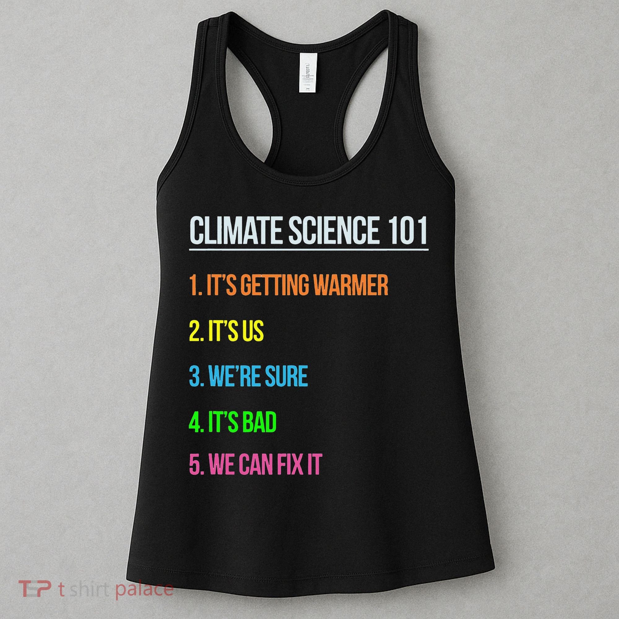 Earth Day Climate Change Scientists March Women's Tank Top
