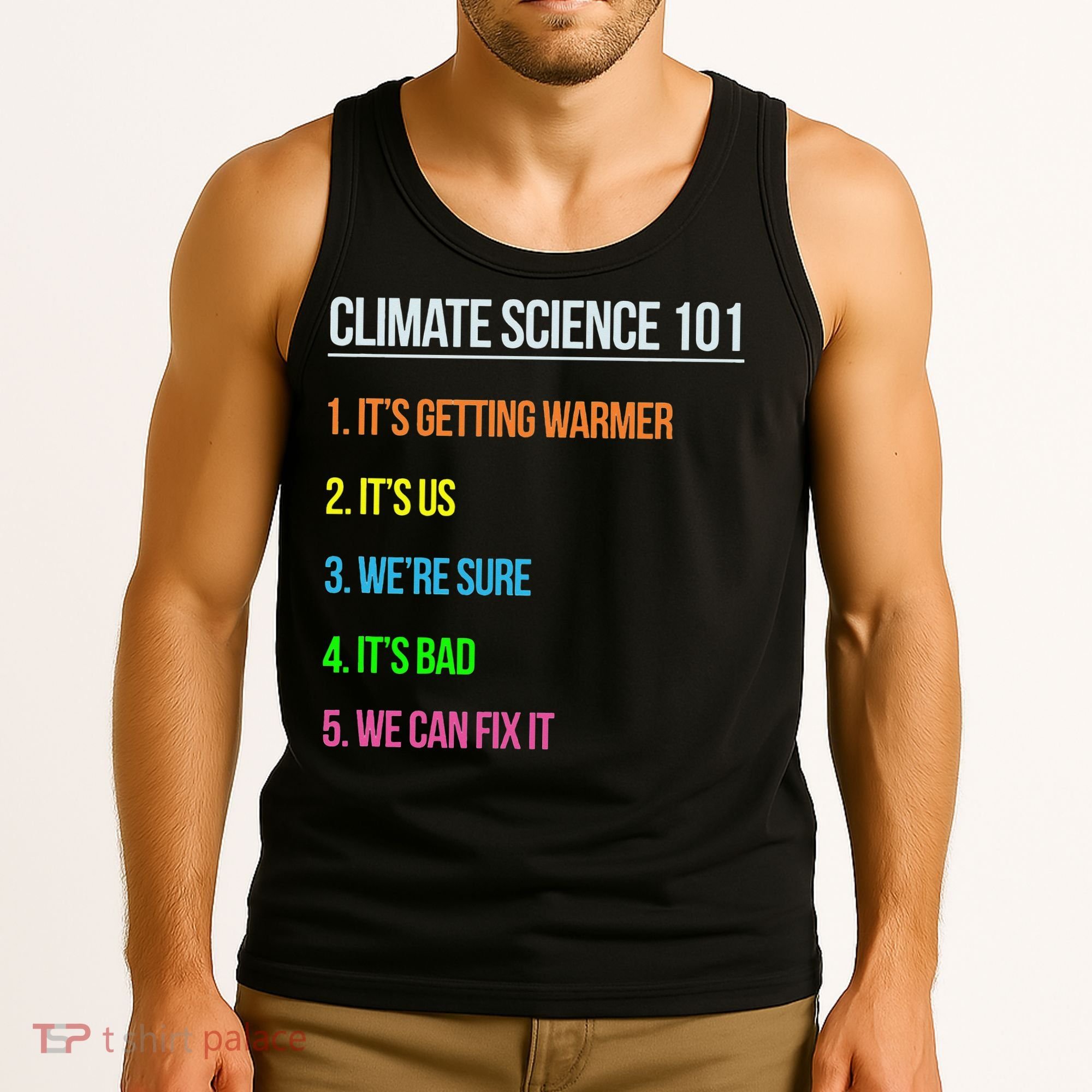 Earth Day Climate Change Scientists March Tank Top