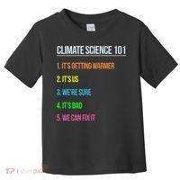 Earth Day Climate Change Scientists March Toddler T-Shirt thumb 0