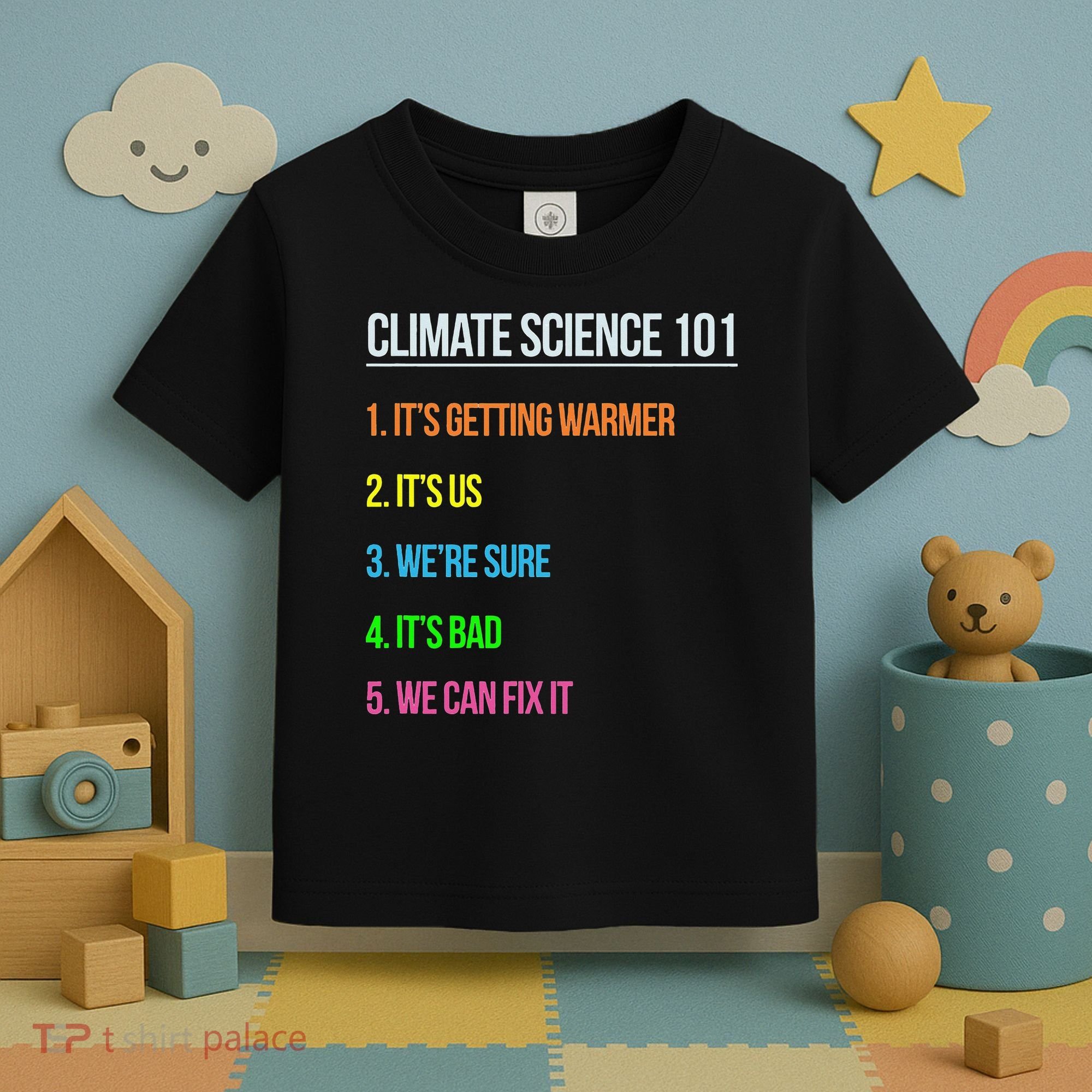 Earth Day Climate Change Scientists March Toddler T-Shirt
