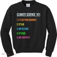 Earth Day Climate Change Scientists March Kids Sweatshirt thumb 0