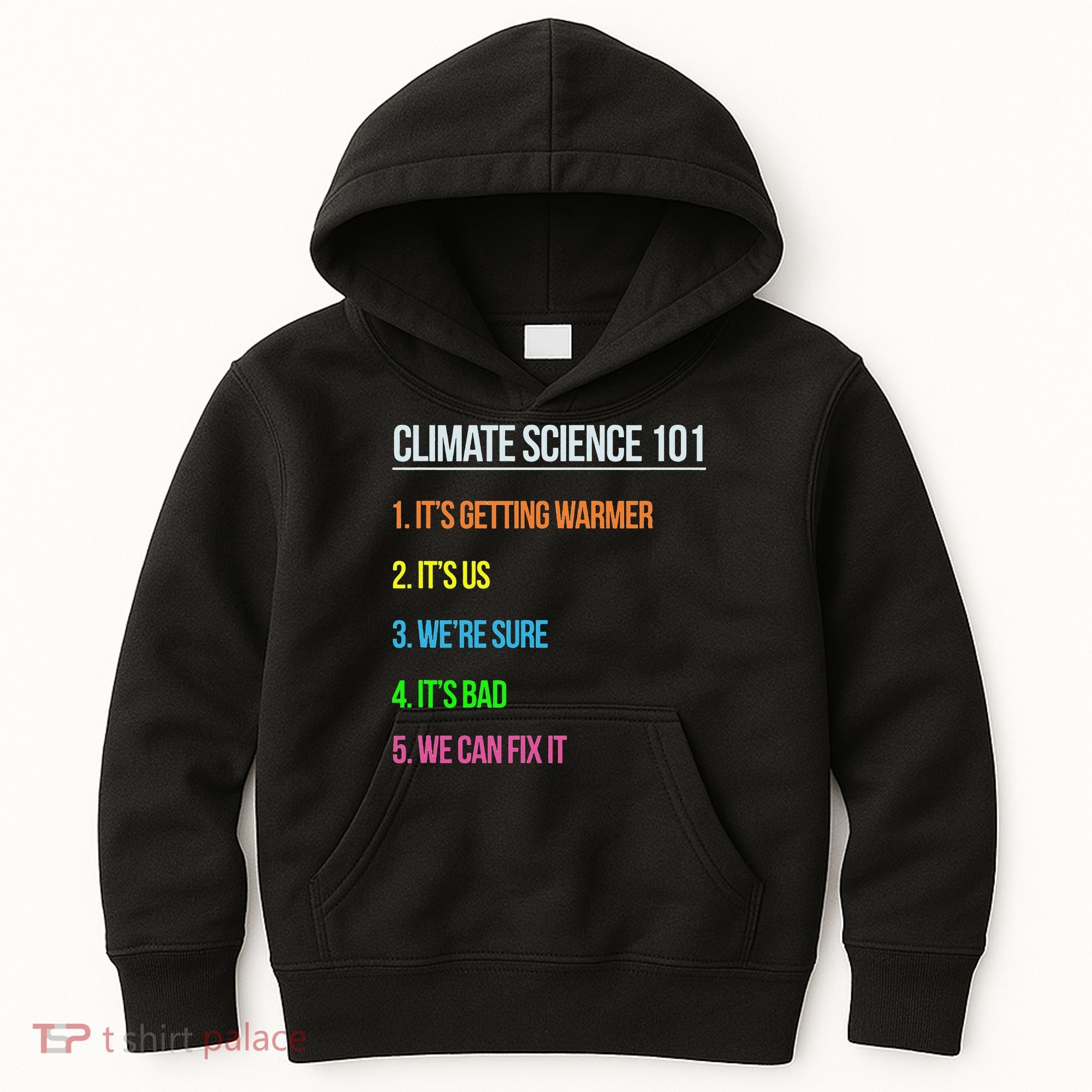 Earth Day Climate Change Scientists March Kids Hoodie