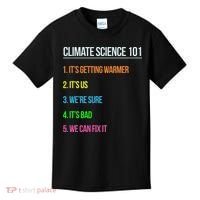 Earth Day Climate Change Scientists March Kids T-Shirt thumb 0