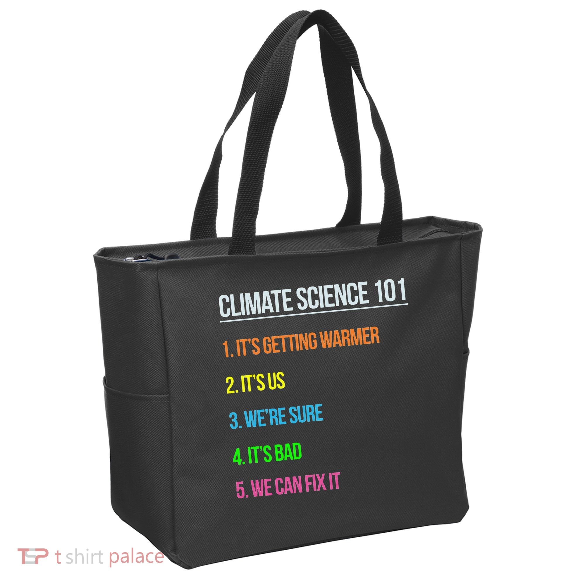 Earth Day Climate Change Scientists March Tote Bag