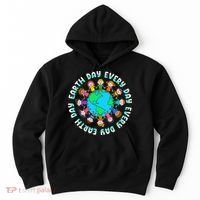 Earth Day Cute Children Around The World Hoodie thumb 0
