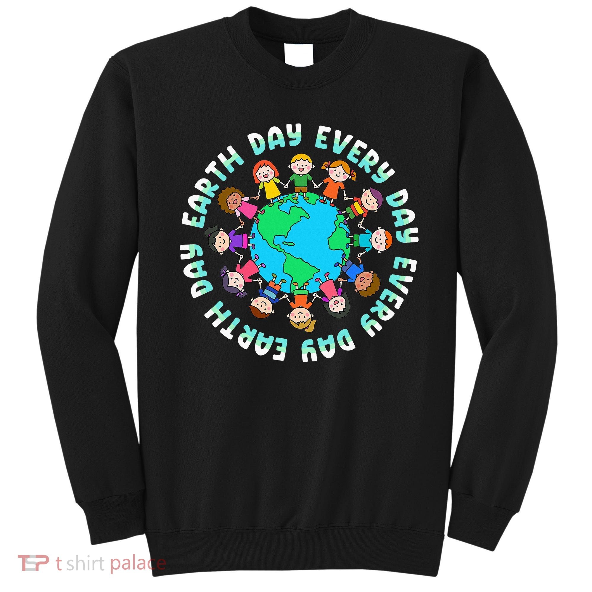 Earth Day Cute Children Around The World Sweatshirt