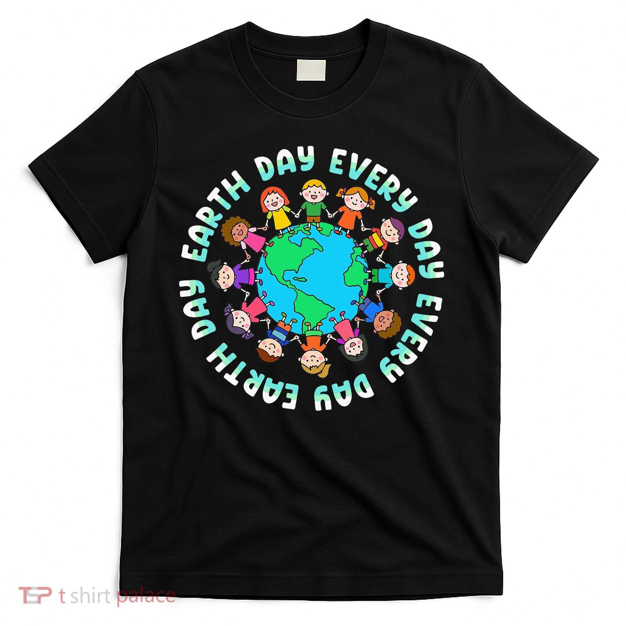 Earth Day Cute Children Around The World T-Shirt