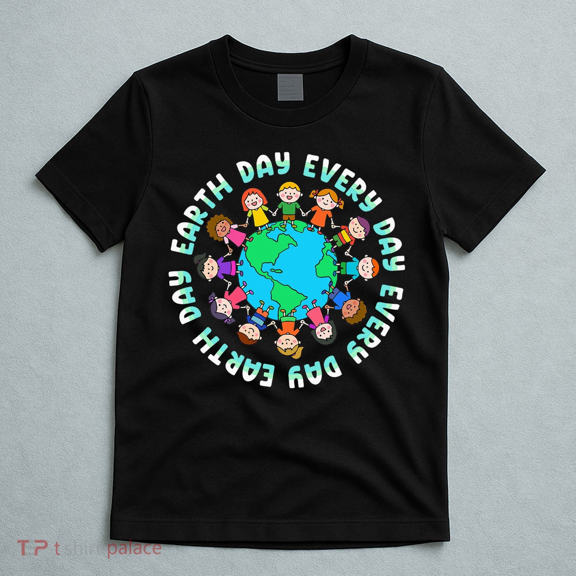 Earth Day Cute Children Around The World T-Shirt