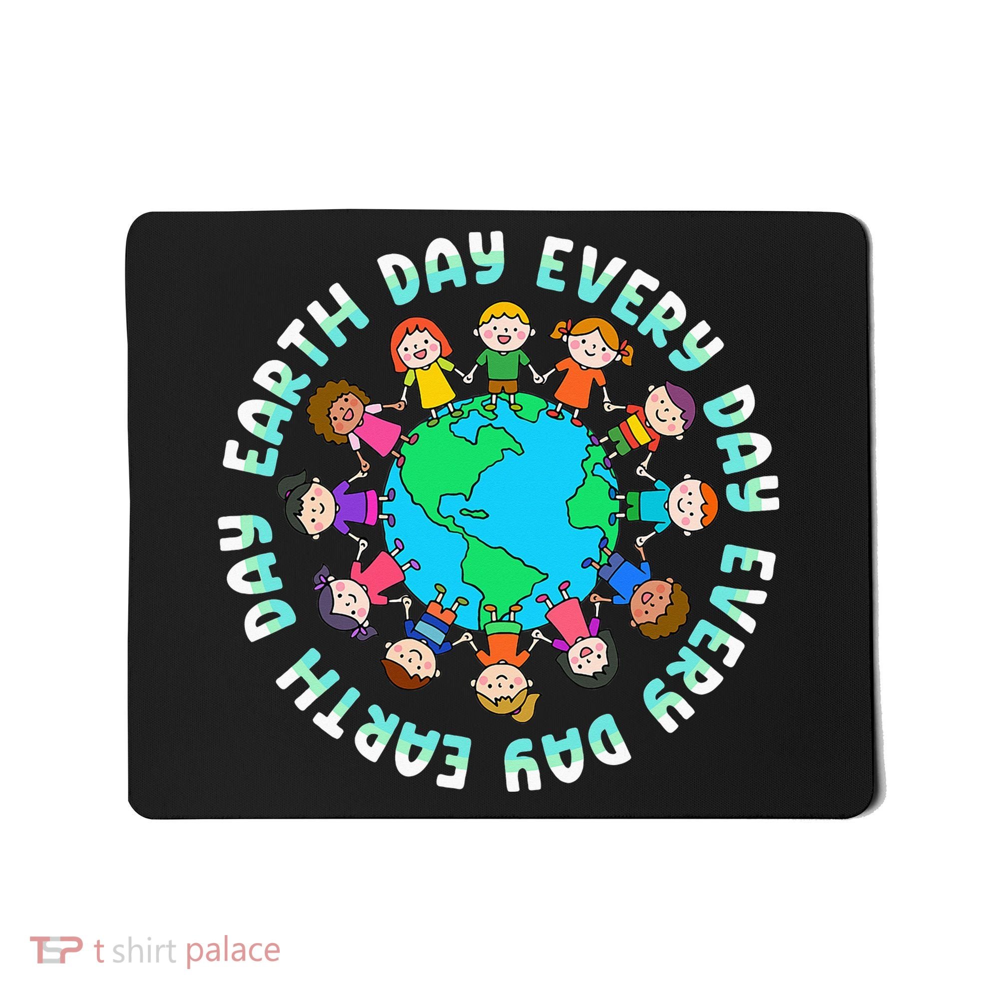 Earth Day Cute Children Around The World Mousepad