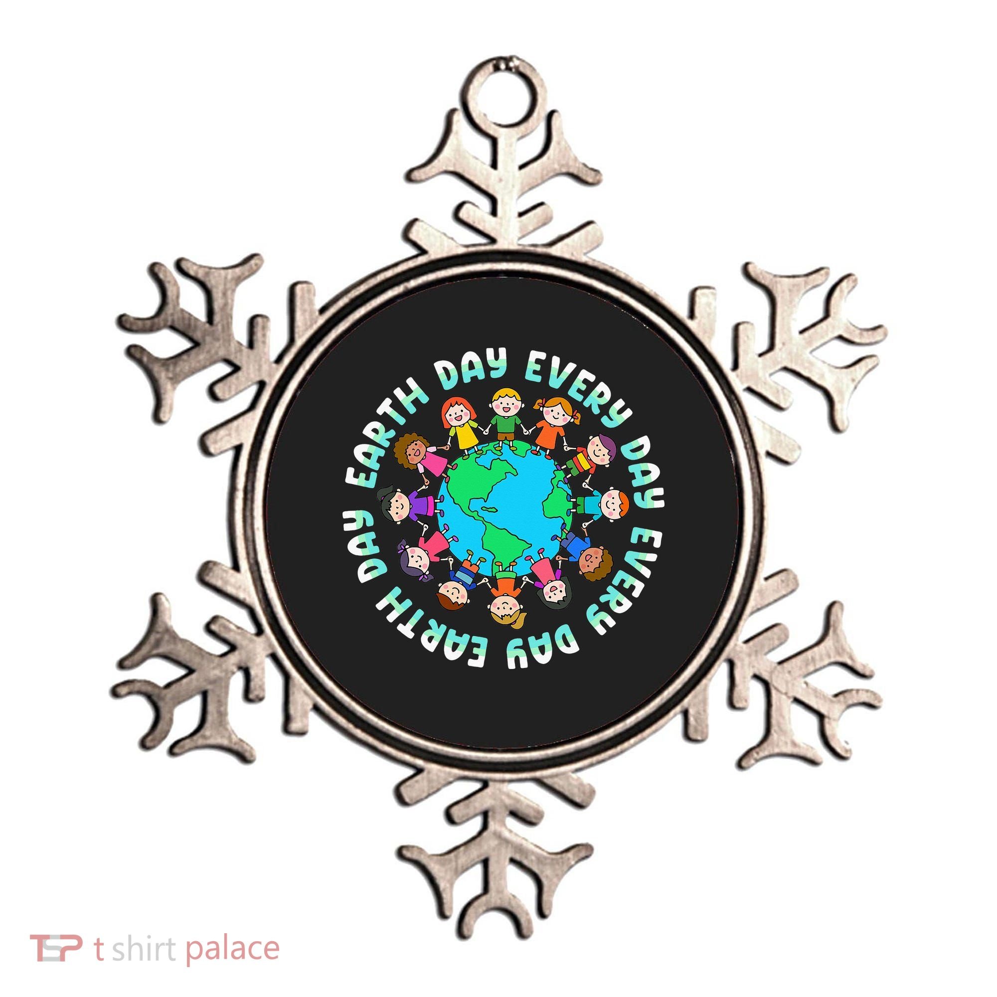 Earth Day Cute Children Around The World Ornament