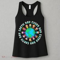 Earth Day Cute Children Around The World Women's Tank Top thumb 3