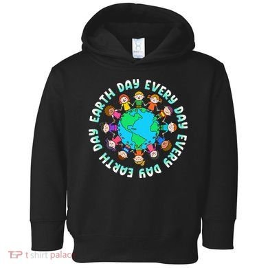 Earth Day Cute Children Around The World Toddler Hoodie