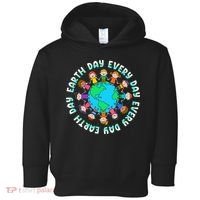 Earth Day Cute Children Around The World Toddler Hoodie thumb 0