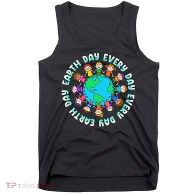 Earth Day Cute Children Around The World Tank Top