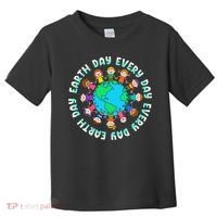 Earth Day Cute Children Around The World Toddler T-Shirt thumb 0