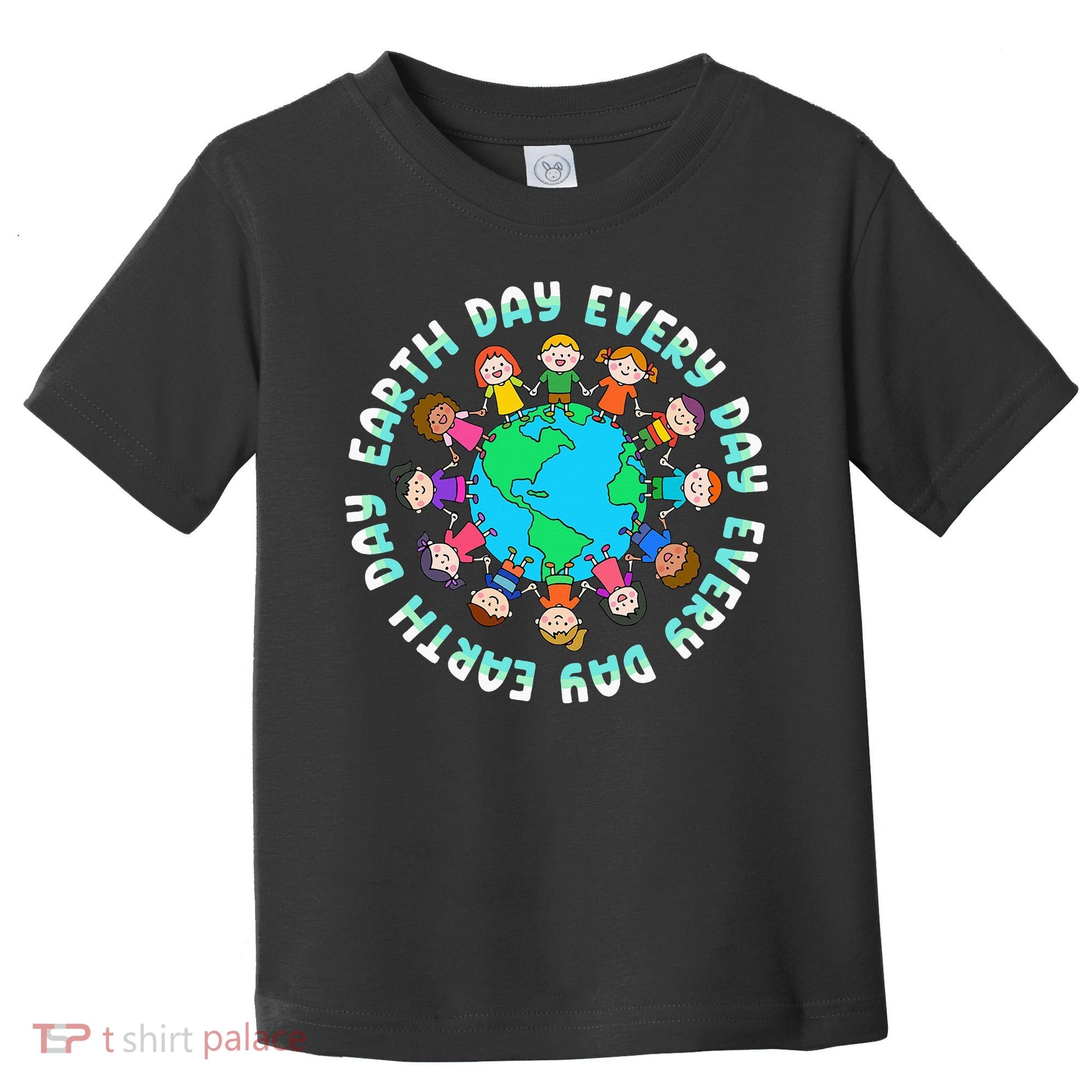 Earth Day Cute Children Around The World Toddler T-Shirt