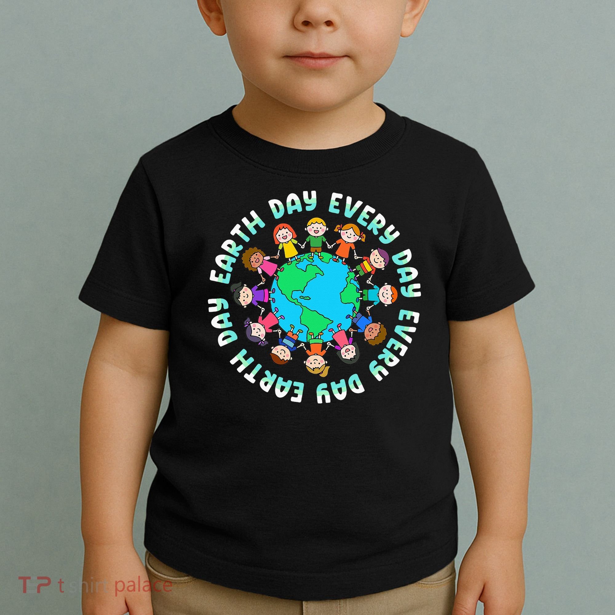 Earth Day Cute Children Around The World Toddler T-Shirt