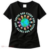 Earth Day Cute Children Around The World Women's T-Shirt thumb 0
