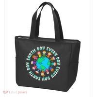 Earth Day Cute Children Around The World Tote Bag thumb 3