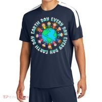 Earth Day Cute Children Around The World Sport-Tek Competitor United Soccer Jersey thumb 0