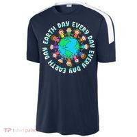 Earth Day Cute Children Around The World Sport-Tek Competitor United Soccer Jersey thumb 2